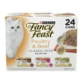 thumbnail image 1 of Purina Fancy Feast Classic Pate Kitten Food, Wet Cat Food, Poultry & Beef, 3 oz Cans (24 Pack), 1 of 8