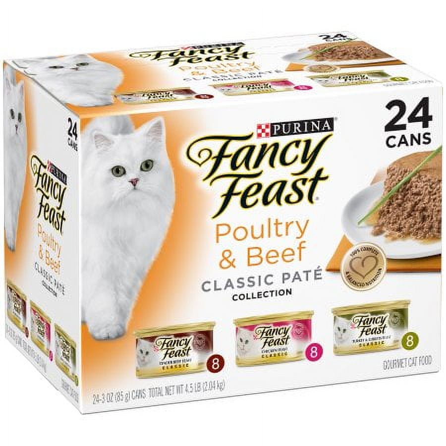 Fancy feast hotsell 24 pack walmart