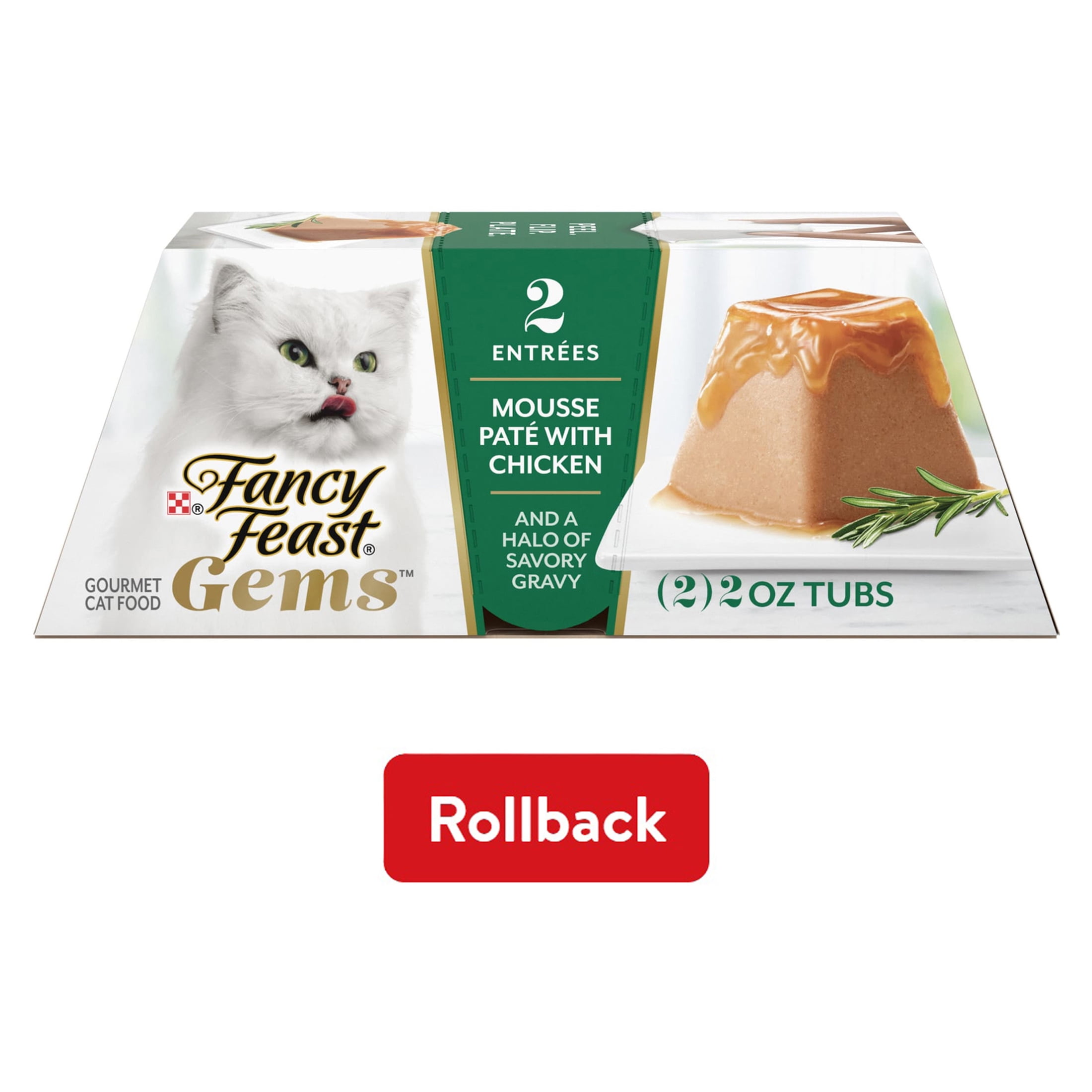 Purina Fancy FEAST Gems Mousse Wet Cat Food