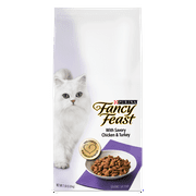 Purina Fancy Feast Gourmet Dry Cat Food With Savory Chicken & Turkey 7 lb. Bag