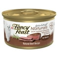 thumbnail image 1 of Purina Fancy Feast Gourmet Naturals Kitten Food, Wet Cat Food, Beef in Gravy, 3 oz Cans (12 Pack), 1 of 9