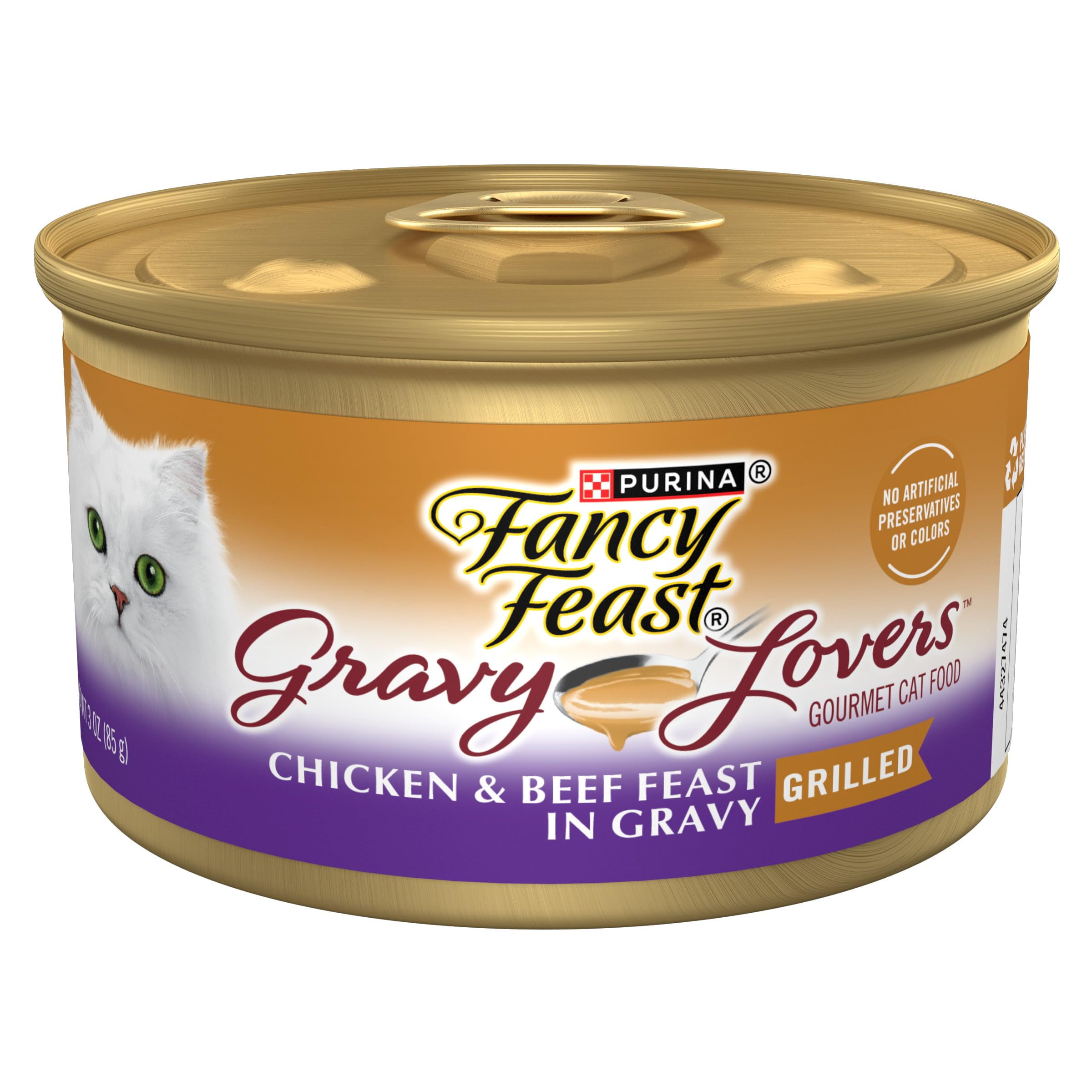 Purina Fancy Feast Gravy Lovers HYZ01 Chicken and Beef Feast Gourmet