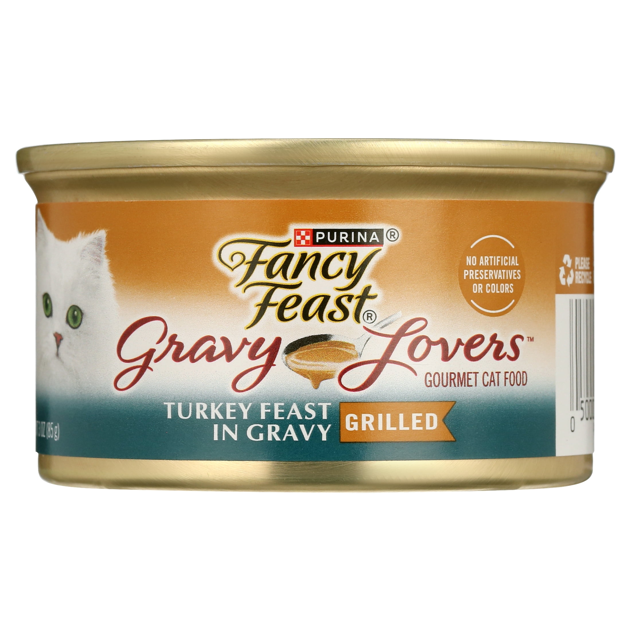 Purina Fancy Feast Gravy Lovers Gourmet Wet Cat Food Chicken Flavor 3 oz Cans Walmart