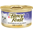 thumbnail image 1 of Purina Fancy Feast Gravy Wet Cat Food, High Protein Soft Seafood, 3 oz Can (Pack of 6), 1 of 6