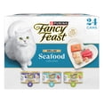 thumbnail image 1 of Purina Fancy Feast Grilled Seafood Collection Wet Cat Food Variety Pack, 3 oz, 24 Pack, 1 of 14