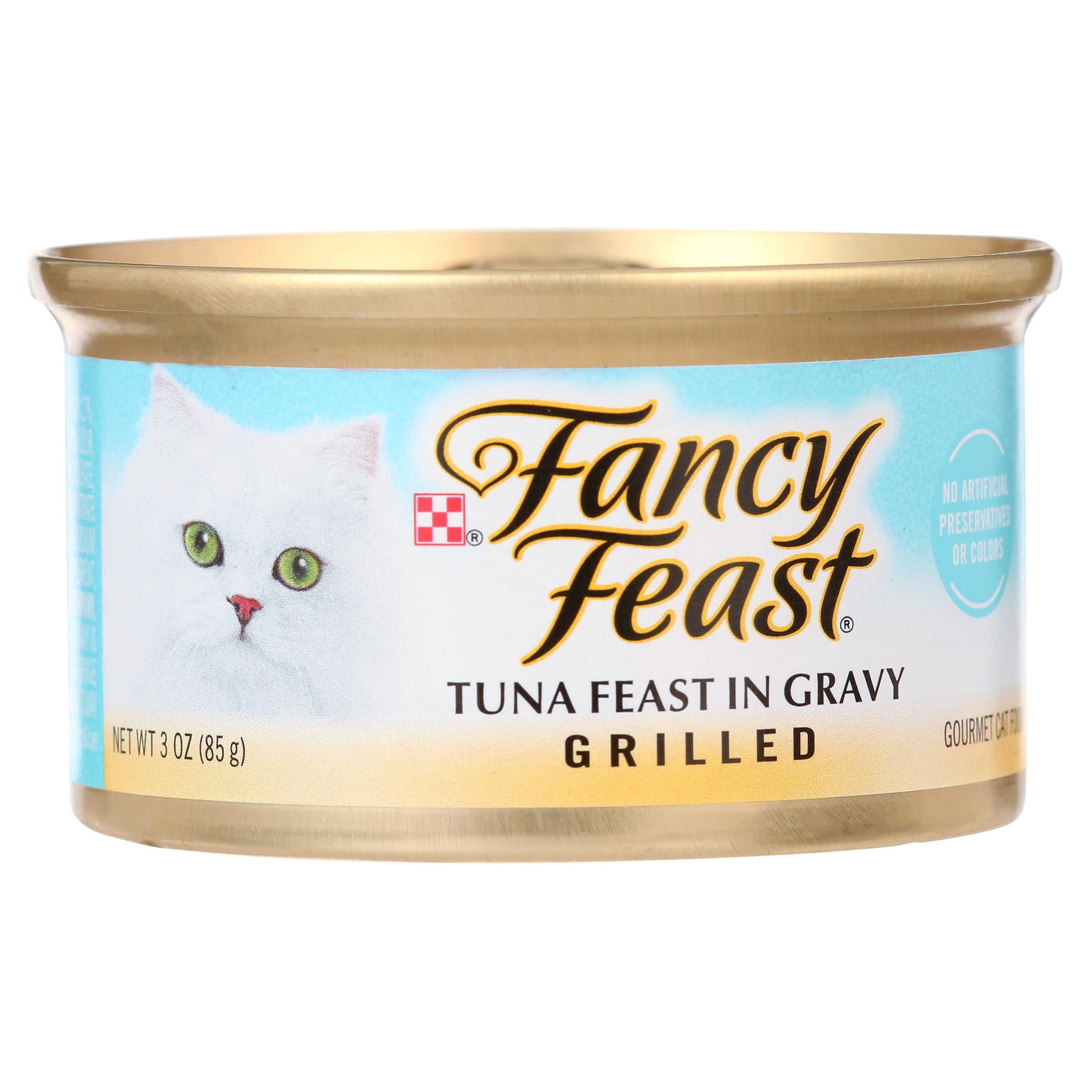 Seafood Pate 48 Fancy Feast Wet Cat Food Seafood Grilled