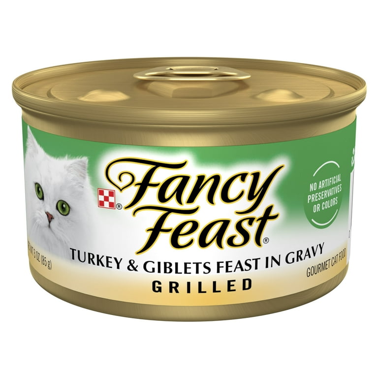 Purina Fancy Feast Grilled Kitten Food, Wet Cat Food, Turkey