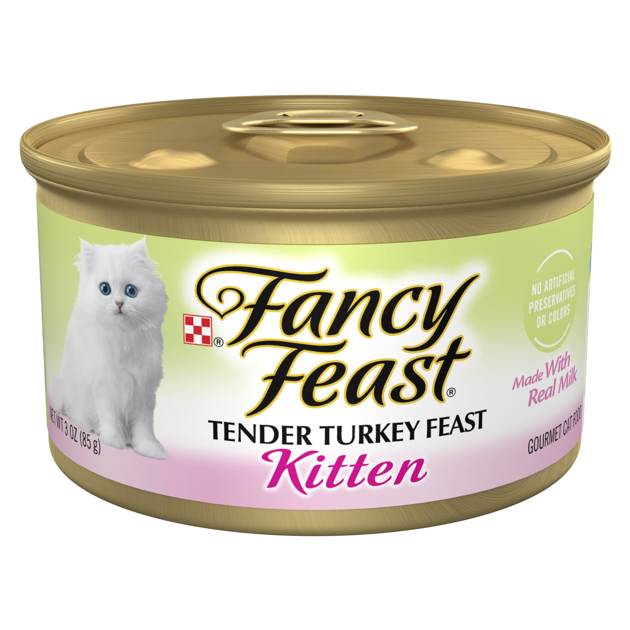 Fancy Feast Kitten Tender Turkey Feast Canned Cat Food Fancy Feast Kitten Tender Turkey Feast Canned Cat Food
