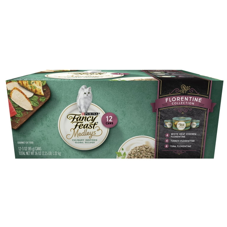 Fancy Feast Medleys Turkey & Chicken Recipe Canned Cat Food Fancy Feast Medleys Turkey & Chicken Recipe Canned Cat Food