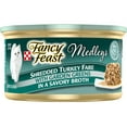 thumbnail image 1 of Purina Fancy Feast Medleys Shredded Turkey Fare With Garden Greens, 3 oz. (Pack of 12), 1 of 8