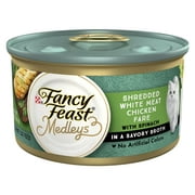 Purina Fancy Feast Medleys Wet Cat Food Chicken Spinach, 3 oz Cans (24 Pack)