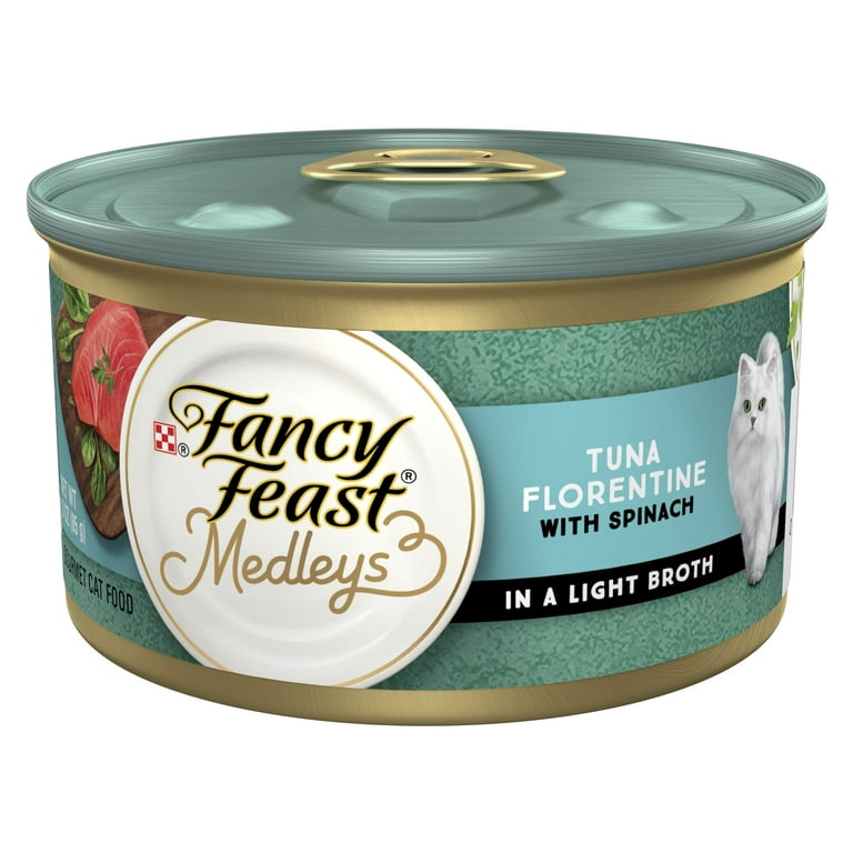 Fancy Feast Elegant Medleys Tuna Florentine Canned Cat Food Fancy Feast Elegant Medleys Tuna Florentine Canned Cat Food
