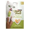 thumbnail image 1 of Purina Fancy Feast Savory Puree, Squeezable Cat Treats, Chicken, (4) .35 oz Pouches, 1 of 10