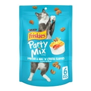Purina Friskies Cat Treats, Party Mix Lobster and Mac 'N' Cheese Flavors