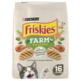 thumbnail image 1 of Purina Friskies Farm Favorites, Indoor Dry Cat Food, Chicken & Carrots, 16 lb Bag, 1 of 11