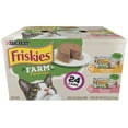 thumbnail image 1 of Purina Friskies Farm Favorites Variety Pack, Wet Cat Food, 5.5 oz Cans, 24 Pack, 1 of 10