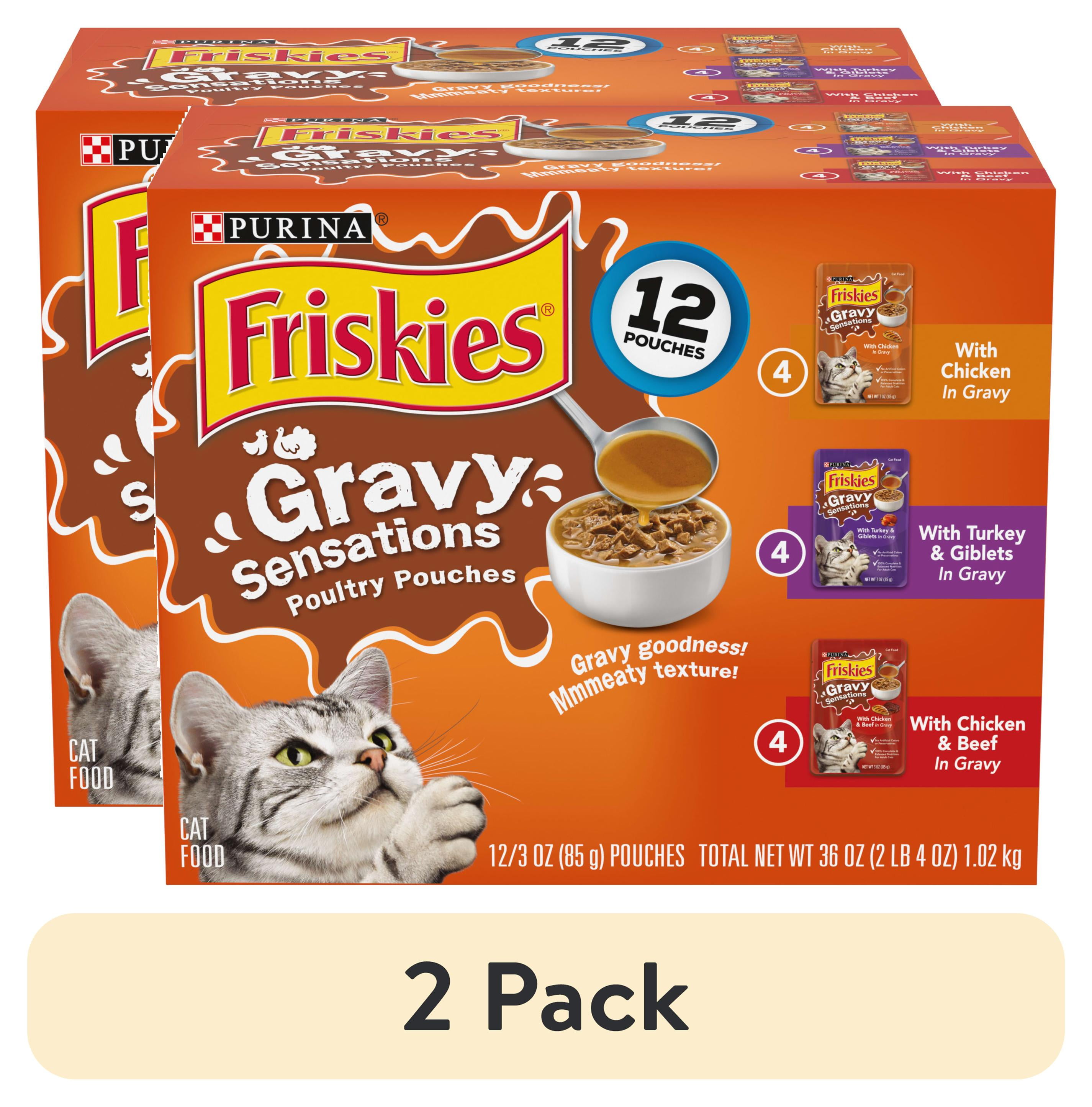 Cat top gravy packets