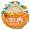 thumbnail image 1 of Purina Friskies Lil' Soups Chicken in Tuna Broth, Wet Cat Food, 1.2 oz Tubs, 8 Pack, 1 of 12