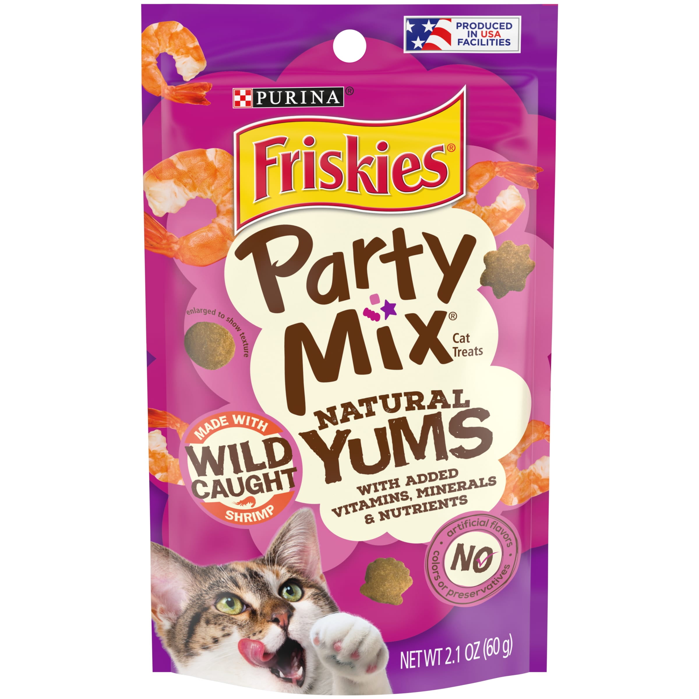 Friskies party mix cheap natural yums