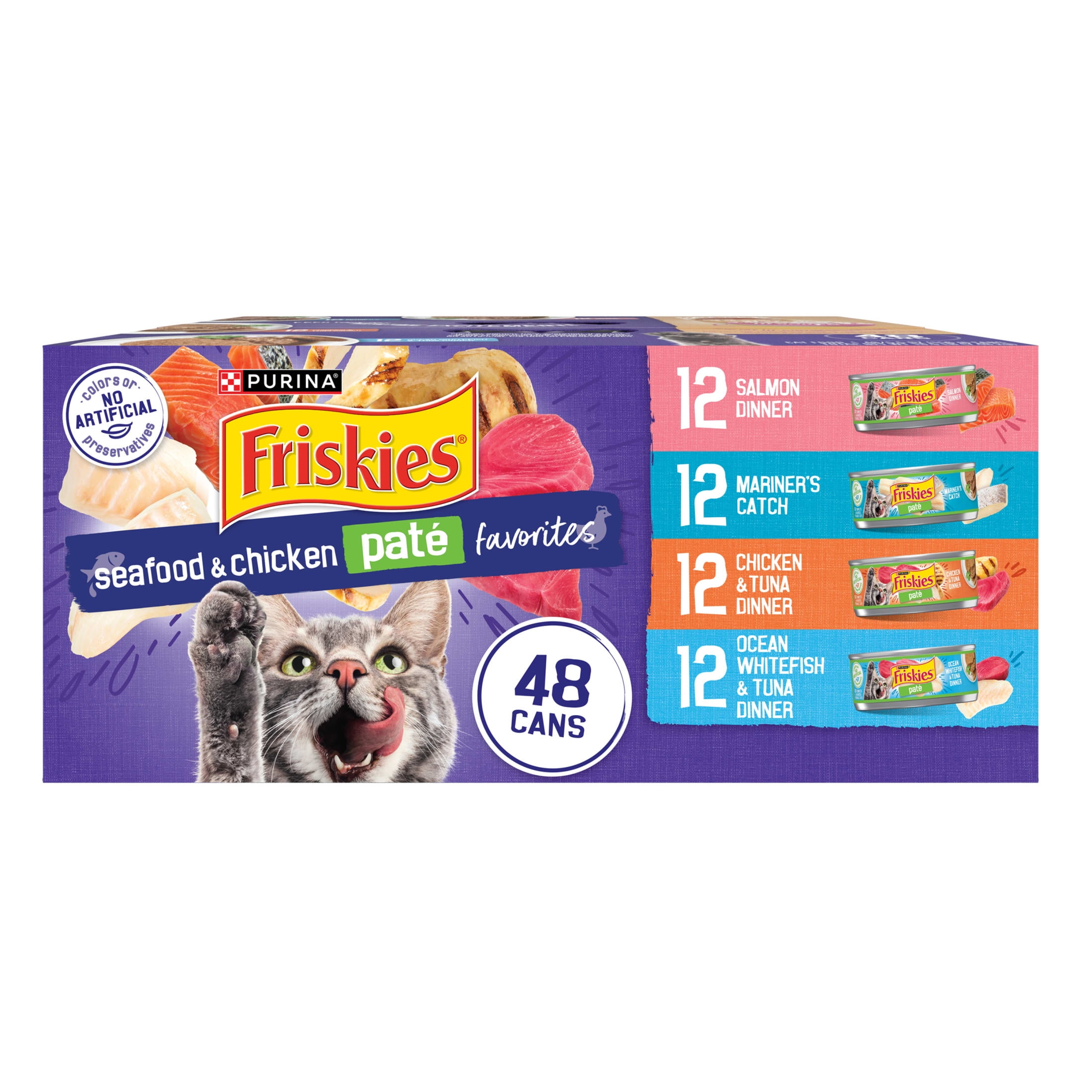 FRISK様　15枚セット Friskies Party Pack'd with flavors of Chicken, Liver & Turkey