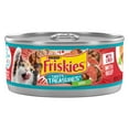 thumbnail image 1 of Purina Friskies Tasty Treasures Pate, Beef Liver, Wet Cat Food, 5.5 oz Cans, 24 Pack, 1 of 10