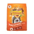 thumbnail image 1 of Purina Friskies Tender and Crunchy Dry Cat Food Flavors of Chicken, Beef, Carrots and Green Beans, 16 lb Bag, 1 of 13