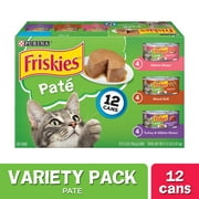 Purina Friskies Wet Cat Food Pate Variety Pack Salmon, Turkey and Grilled