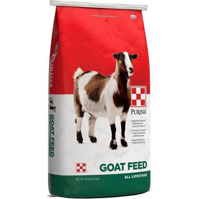 Purina Goat Chow Feed, 50 lb. Bag - Walmart.com