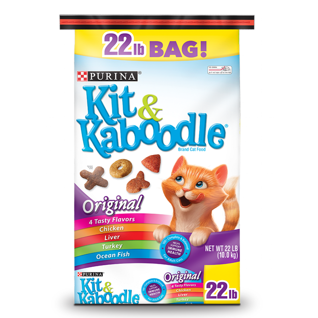 Purina Kit & KaboodleOriginal, Indoor Dry Cat Food, Chicken,Liver