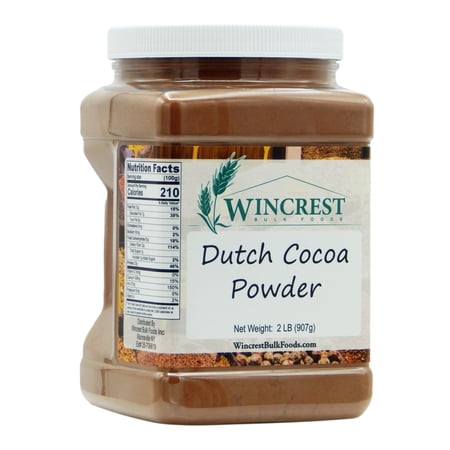 Premium Dutch Processed Cocoa Powder - 2 Lb Container