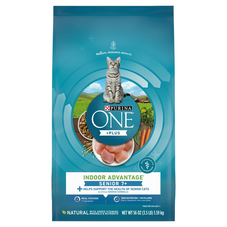 Purina ONE High Protein, Natural Dry Kitten Food, +Plus Healthy Kitten  Formula - 3.5 lb. Bag