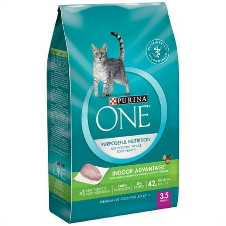 Purina One Indoor Advantage Adult Cat Food (Pack of 8)
