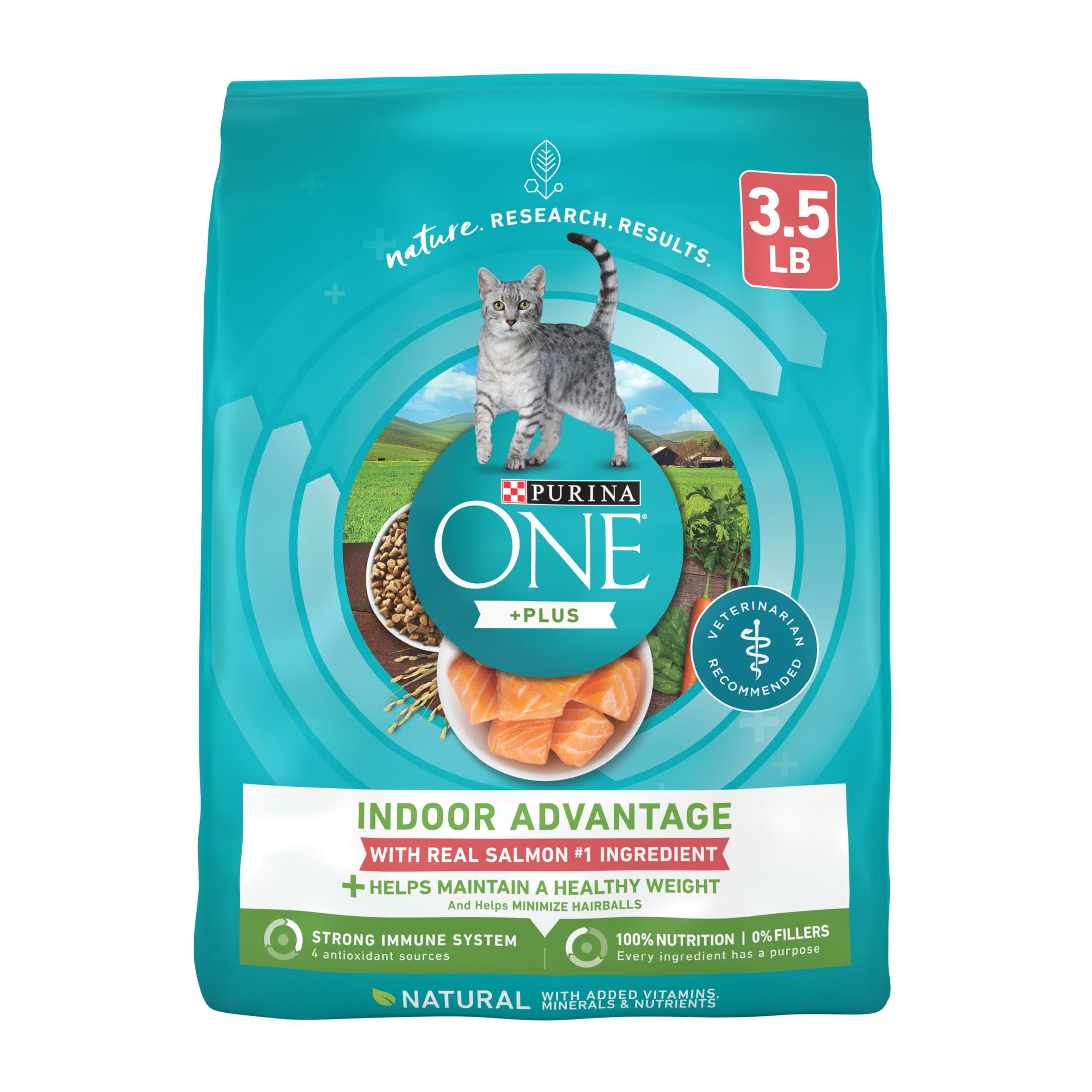 Purina ONE +Plus Indoor Advantage Dry Cat Food for Healthy Weight with