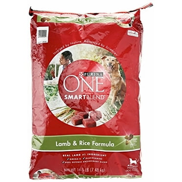 Purina ONE Natural Smartblend Lamb & Rice Formula Dry Dog Food (Pack of 5)