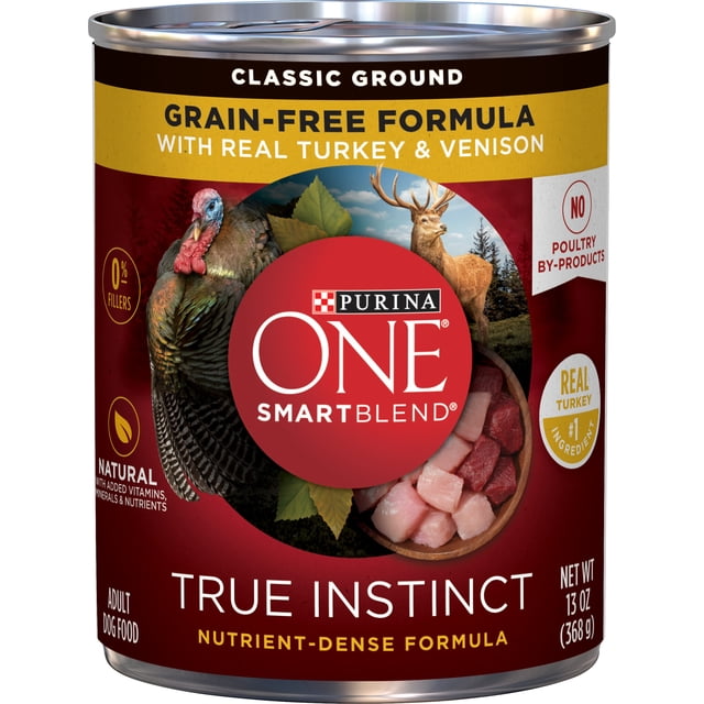 Purina ONE Natural True Instinct Classic Ground Grain Free Dog Food