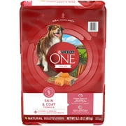 Purina ONE Plus Dry Dog Food Skin & Health Formula, High Protein Rich Natural Salmon, 16.5lb Bag