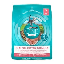 Purina ONE Plus, Healthy Kitten Formula, Dry Kitten Food, Chicken, 7 lb Bag