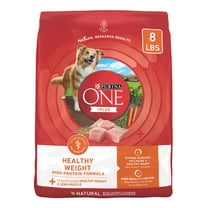 Purina ONE Plus Healthy Weight Dog Food Dry Formula, 8 lb Bag