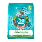 Purina ONE Plus, Indoor Advantage, Dry Cat Food, Turkey, 22 lb Bag