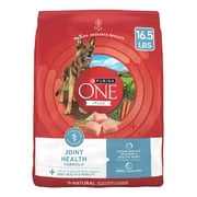 Purina One Plus Dry Dog Food Joint & Mobility Health, High Protein Chicken & Rice, 16.5 lb Bag