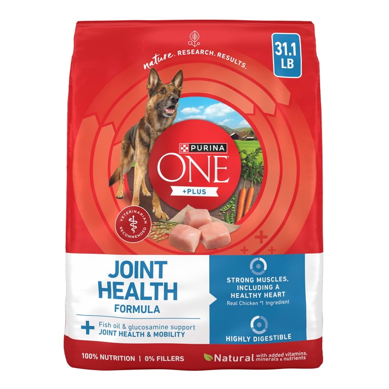 Purina One Plus Joint Health Chicken & Rice Flavor Dry Dog Food