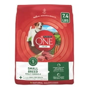 Purina ONE Plus Small Breed Dry Dog Food for Adults, Grain-Free High Protein Lamb & Rice, 7.4 lb Bag