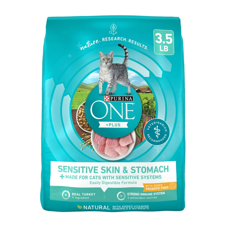 Purina ONE Sensitive Stomach Sensitive Skin Natural Dry Cat Food