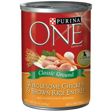 Purina ONE SmartBlend Classic Ground Chicken & Brown Rice Entree