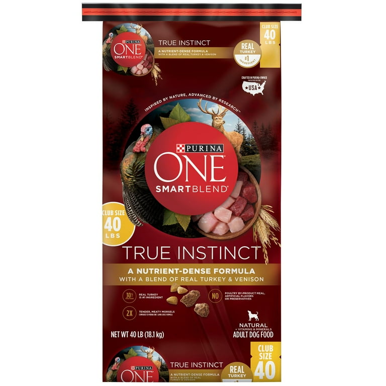 Purina ONE True Instinct With A Blend Of Real Turkey and Venison Dry Dog  Food at Tractor Supply Co.