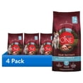 thumbnail image 1 of (4 pack) Purina ONE True Instinct With Real Chicken and Duck High Protein Dry Puppy Food Formula Natural With Added Vitamins, Minerals and Nutrients, 7.4 lb., 1 of 13