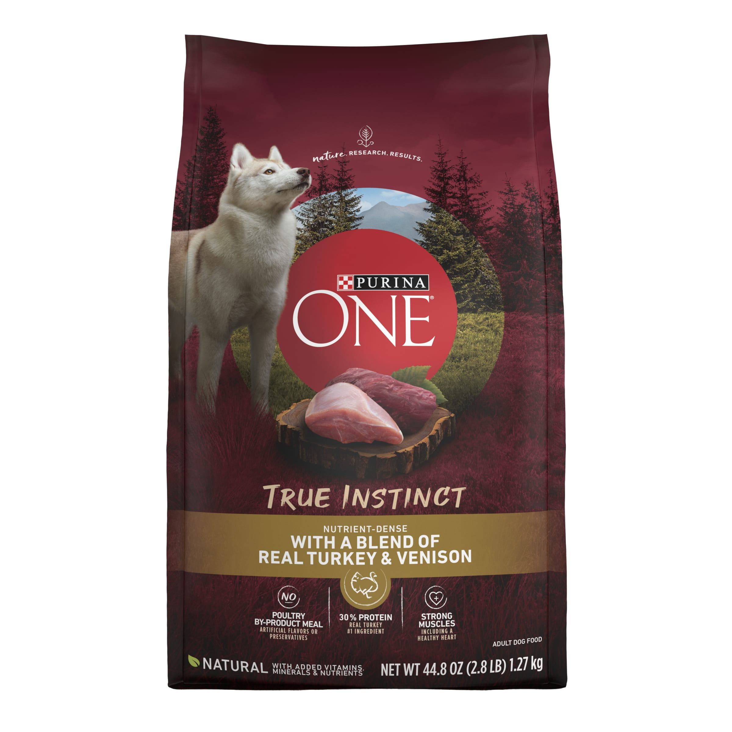Purina ONE True Instinct With A Blend Of Real Turkey and Venison Dry ...