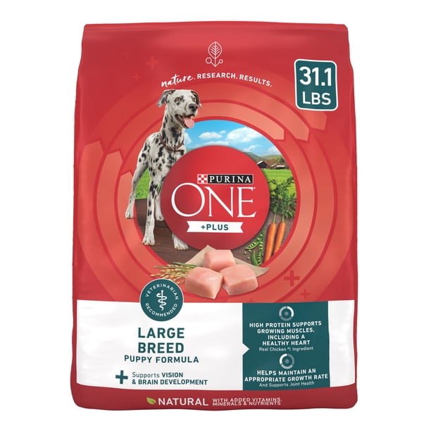 Picture of Purina ONE Plus Large Breed Puppy Dry Dog Food, High Protein Growth ...