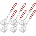 thumbnail image 1 of Stainless Steel Hot Pot Strainer Scoops, 2.5 Inch Mini Spider Strainer Skimmer, Pasta Mesh Strainer Spoon Asian Skimmer Spoon Ladle with Handle for Home, 1 of 7