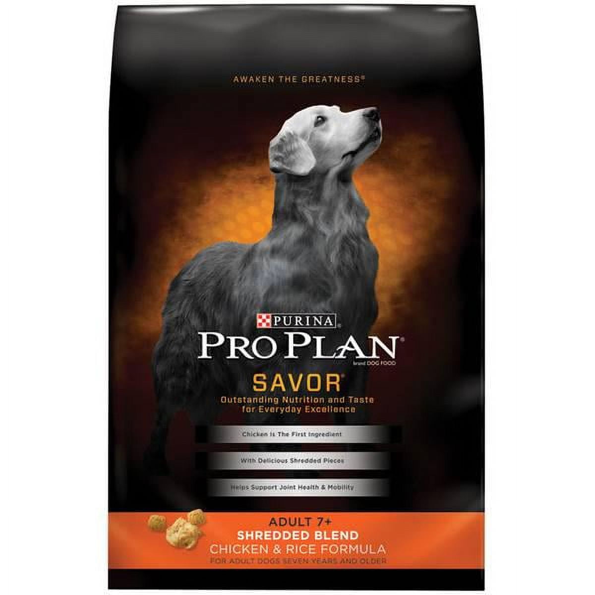 Purina Pro Plan 18 lb SAVOR Shredded Blend Chicken and Rice Formula Adult Dog Food Walmart